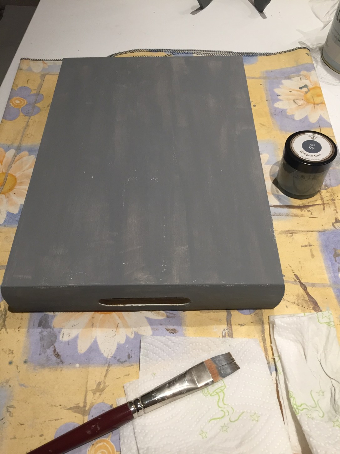 Vassoio Gray Sack Stencil